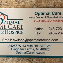 Optimal Care