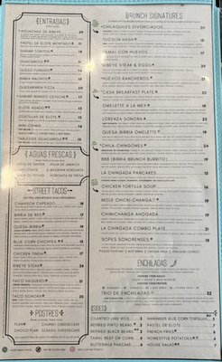 Menu photo 2 La Chingada Cocina Mexicana Tucson, AZ Menu photo 2 La Chingada Cocina Mexicana Tucson, AZ