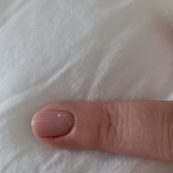 Chic Nails & Lashes - Got nicked and blood won't come off. Uv lights baked it into the polish - Nail Salons Near Me - Los Angeles, California Chic Nails & Lashes - Got nicked and blood won't come off. Uv lights baked it into the polish - Nail Salons Near Me - Los Angeles, California