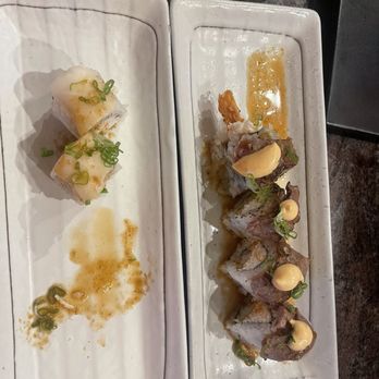 Oaka Sushi House - Whoops I ate half of the white tiger roll.. - Sushi Bars Near Me - Las Vegas, Nevada Oaka Sushi House - Whoops I ate half of the white tiger roll.. - Sushi Bars Near Me - Las Vegas, Nevada
