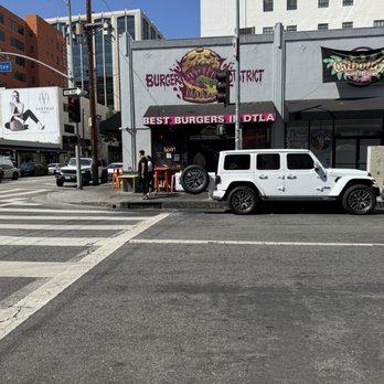 Burger District LA - It's not easy to park down here. Almost not worth the hassle. - Burgers Near Me - Los Angeles, California Burger District LA - It's not easy to park down here. Almost not worth the hassle. - Burgers Near Me - Los Angeles, California