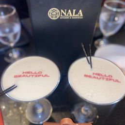 Our bartender Jeremy took the time to make my bestfriend a personalized espresso martini for her birthday. Our bartender Jeremy took the time to make my bestfriend a personalized espresso martini for her birthday.