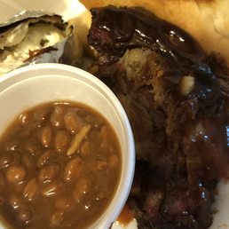 Brisket Pulled Pork Plate