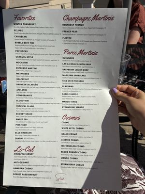 Menu photo 4 Splash Martini Bar Oconomowoc, WI Menu photo 4 Splash Martini Bar Oconomowoc, WI