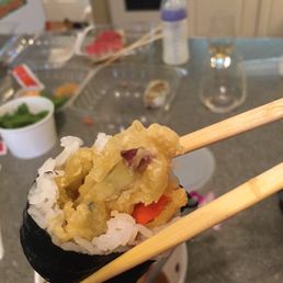 Vegetable Tempura Roll Vegetable Tempura Roll