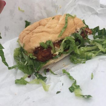 Beaux Seafood - cake po boy. Get it! - Food Trucks Near Me - Manchaca, Texas