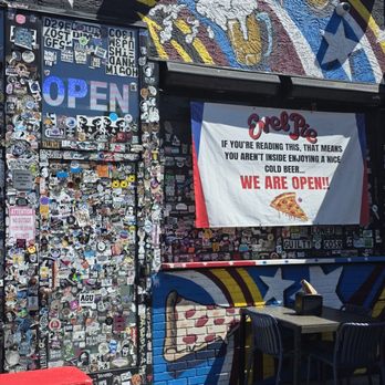 Evel Pie - Outside of the restaurant - Pizza Near Me - Las Vegas, Nevada