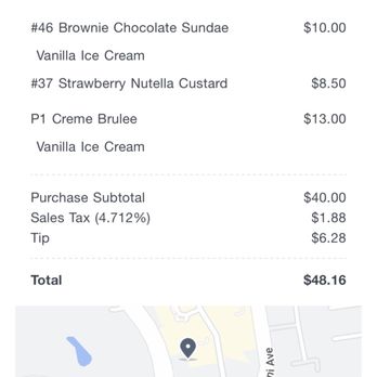 Roll Creperie - I even tipped -__- - Creperies Near Me - Mililani, Hawaii