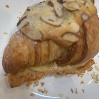 Lubellas Patisserie - 1/2 eaten almond croissant-so good! - Patisserie/Cake Shop Near Me - Dallas, Texas Lubellas Patisserie - 1/2 eaten almond croissant-so good! - Patisserie/Cake Shop Near Me - Dallas, Texas