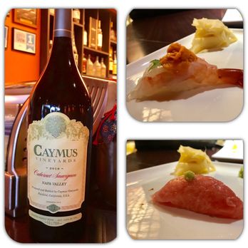 Sushi ii - Sweet shrimp with uni...O toro and Caymus Cabernet - Japanese Near Me - Honolulu, Hawaii Sushi ii - Sweet shrimp with uni...O toro and Caymus Cabernet - Japanese Near Me - Honolulu, Hawaii