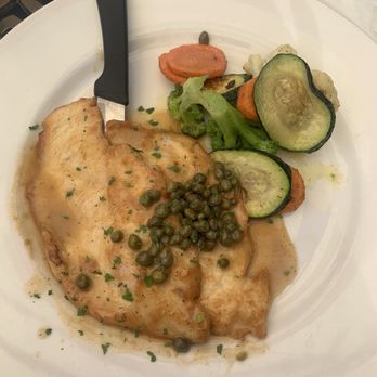 Rustico - My delicious Chicken Piccata.  Lemony goodness and tender chicken! - Italian Near Me - Murrieta, California