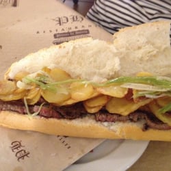 Puerta de Hierro - Almuerzo de bocata (agnus a la plancha)
