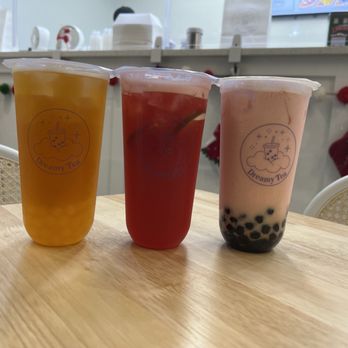 Dreamy Tea - Peachy lychee, Watermelon mojito, & the Aphrodite - Desserts Near Me - Winter Garden, Florida Dreamy Tea - Peachy lychee, Watermelon mojito, & the Aphrodite - Desserts Near Me - Winter Garden, Florida