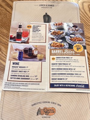 Menu photo 5 Cracker Barrel Old Country Store Jacksonville, FL Menu photo 5 Cracker Barrel Old Country Store Jacksonville, FL