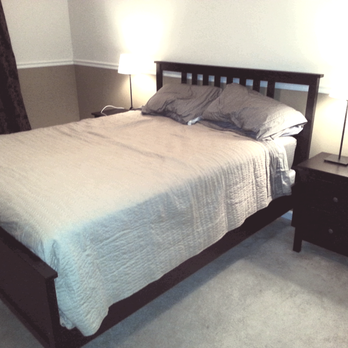Hemnes Queen Bed Frame And 2 Drawer Chest Yelp