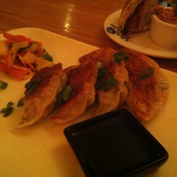 Firefly Restaurant - shrimp and scallop pot stickers. DROOL. - New American Near Me - San Francisco, California Firefly Restaurant - shrimp and scallop pot stickers. DROOL. - New American Near Me - San Francisco, California