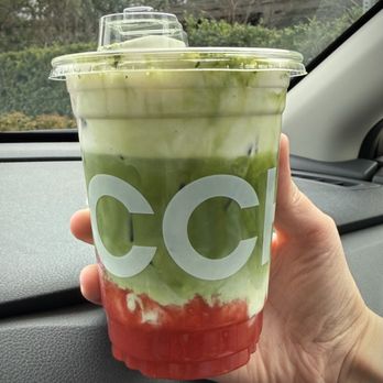 Calabasas Coffee House - Iced strawberry matcha. - Coffee & Tea Near Me - Calabasas, California