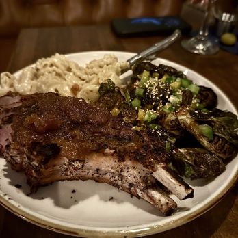 The Golden Rule - Bone-In Pork Chop - Cocktail Bars Near Me - Georgetown, Texas The Golden Rule - Bone-In Pork Chop - Cocktail Bars Near Me - Georgetown, Texas
