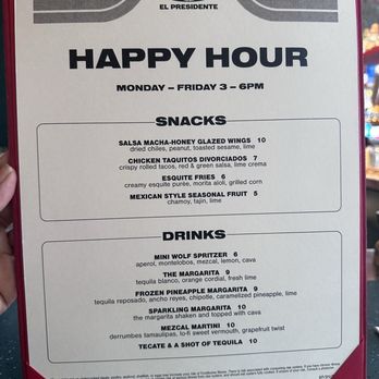 El Presidente - HH Menu - Mexican Near Me - Washington, DC, District of Columbia El Presidente - HH Menu - Mexican Near Me - Washington, DC, District of Columbia