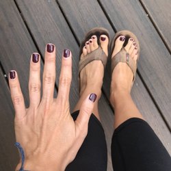Tokyo Hair and Nails - Lynn + her husband are absolute sweethearts! Nails are perfect, hot stone pedi was amazing, and my mom + Mommom are happy too. Will be back!