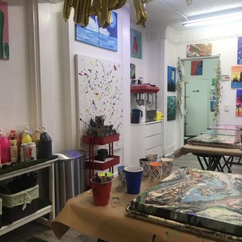 Drip! Art Lounge - Inside - Art Classes Near Me - Gulfport, Florida
