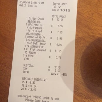 Happy Kitchen - Chinese Near Me - Chino Hills, California