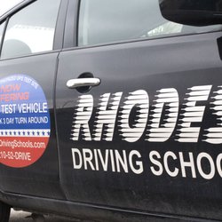 Rhodes Driving School - The car they trained in.