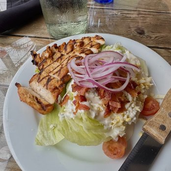 Riviera House - Wedge Salad w/ Chicken - Seafood Near Me - Redondo Beach, California Riviera House - Wedge Salad w/ Chicken - Seafood Near Me - Redondo Beach, California