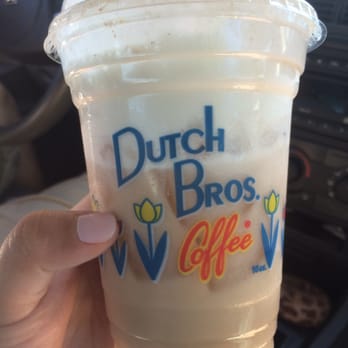 Dutch Bros Coffee - Iced Chai Tea Latte w/ coconut milk - Coffee & Tea Near Me - Surprise, Arizona