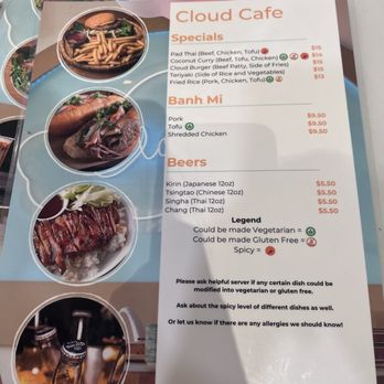 Cloud Cafe - Menu - Vietnamese Near Me - Seattle, Washington Cloud Cafe - Menu - Vietnamese Near Me - Seattle, Washington