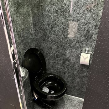 San Diego Charter - Super clean and convenient bathroom on board at the front. - Limos Near Me - San Diego, California