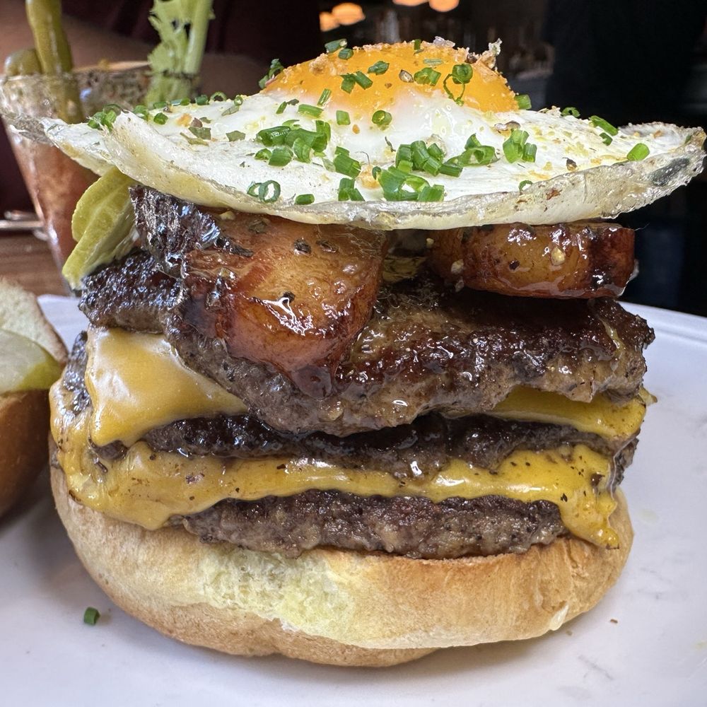 Au Cheval - Double Cheeseburger - Bars Near Me - Chicago, Illinois