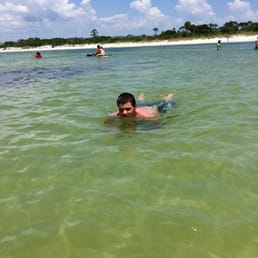 Lagoon side. Lagoon side.