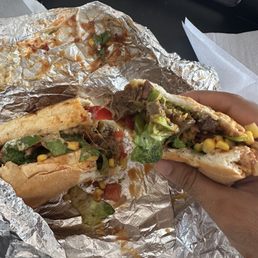steak poblano torta 8" steak poblano torta 8"