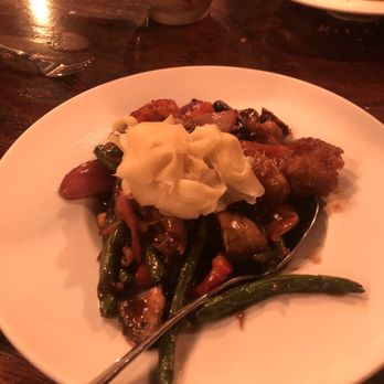 Wild Ginger - Fried delicious Scallops in a ginger  sauce!!! Yummy - Asian Fusion Near Me - Hilliard, Ohio