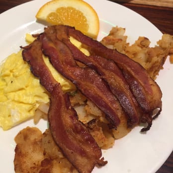 Silver Spoon Diner - Two eggs scrambled with bacon and homefries - American Near Me - Elmhurst, New York Silver Spoon Diner - Two eggs scrambled with bacon and homefries - American Near Me - Elmhurst, New York