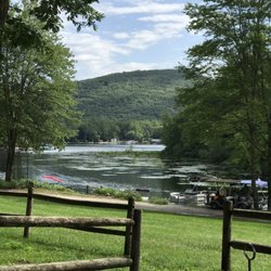 Forest Lake Camping Ground - View from the tent site