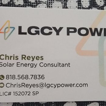 LGCY Power - Solar Installation Near Me - Fullerton, California