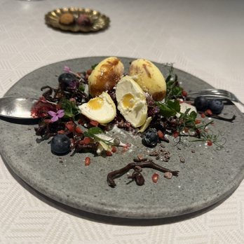 Aquavit - Birds' nest dessert - Scandinavian Near Me - New York, New York