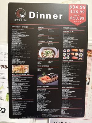 Menu photo 3 Let's Sushi Wexford, PA Menu photo 3 Let's Sushi Wexford, PA