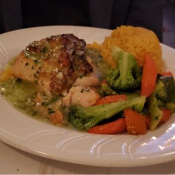 Sazon Y Pilon Kitchen & Bar - Salmon stuffed w/crabmeat - Latin American Near Me - New City, New York Sazon Y Pilon Kitchen & Bar - Salmon stuffed w/crabmeat - Latin American Near Me - New City, New York