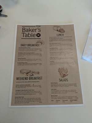 Menu photo 2 The Baker's Table Santa Ynez, CA