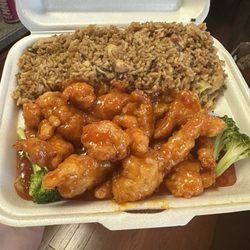 Orange Chicken Lunch special