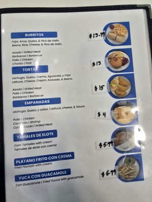Menu photo 2 Las Nathaly Pupuseria Ridgeland, MS Menu photo 2 Las Nathaly Pupuseria Ridgeland, MS