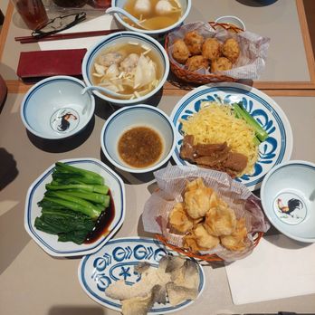 3A Noodle - Deep fried fish balls, deep fried wonton, choy sum, crispy frie dace fish skin, cuttlefish ball, braised beef tendon, dumpling (shui jiao) - Noodles Near Me - Toronto, Ontario