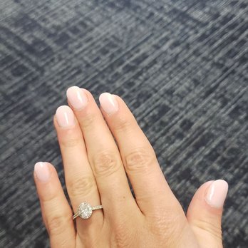 Luxe Nail Bar - Powder dip with extensions with powder #157 - done by Thao - Nail Salons Near Me - Lafayette, Colorado