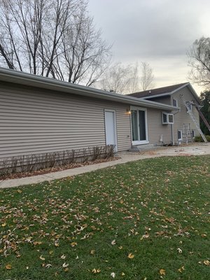 Siding job - Beautiful home with new siding. Siding job - Beautiful home with new siding.