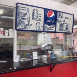 Johnson's Snackette - Counter w/menu