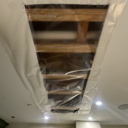 Kitchen ceiling damage