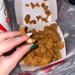 KFC - Popcorn chicken with barely any chicken in it.